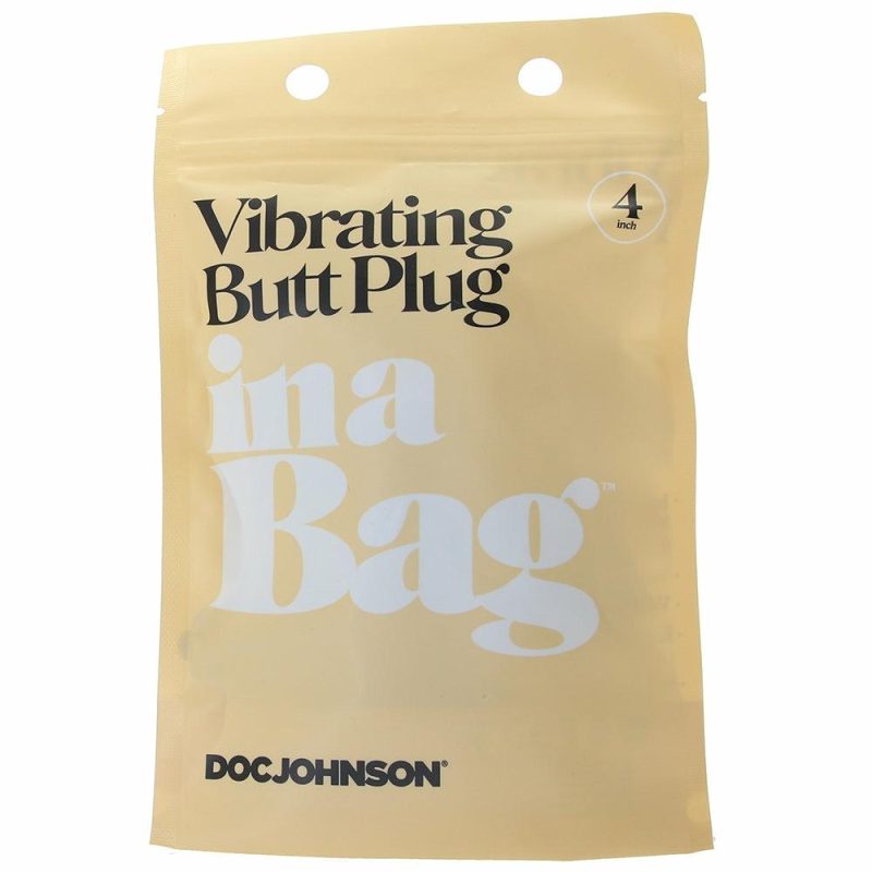 Anal Sex Toys | 4 Inch Vibrating Butt Plug In A Bag Anal Sex Toys Anal Sex Toys