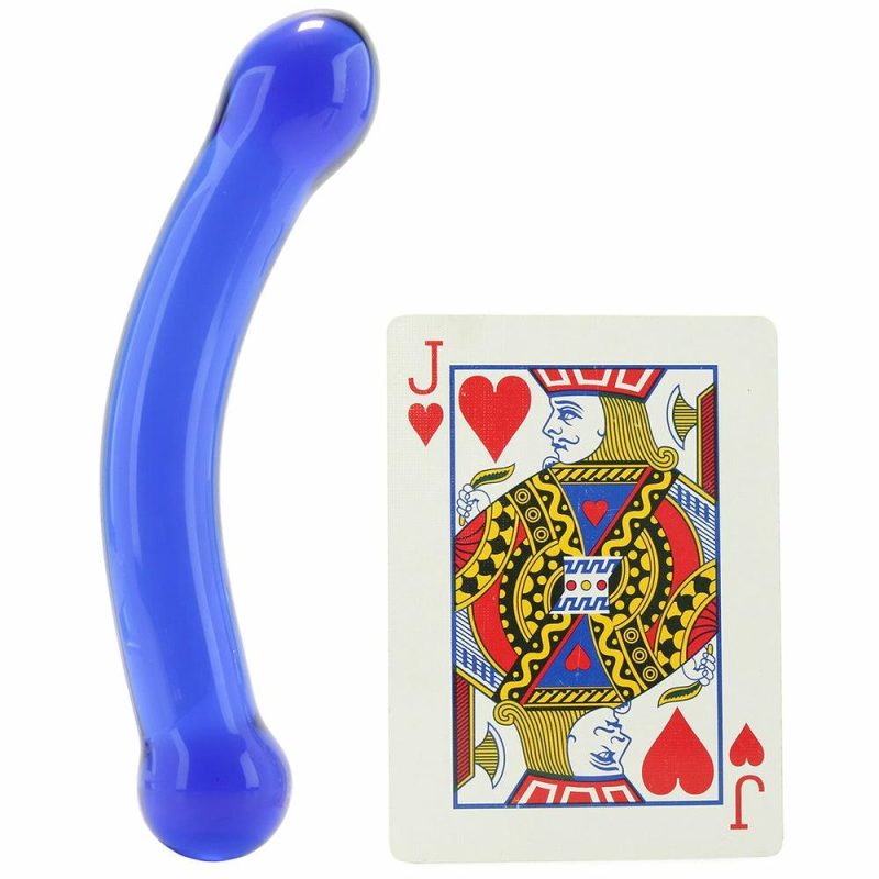 Anal Sex Toys | 6 Inch Curved G-Spot Glass Dildo Anal Sex Toys Anal Sex Toys