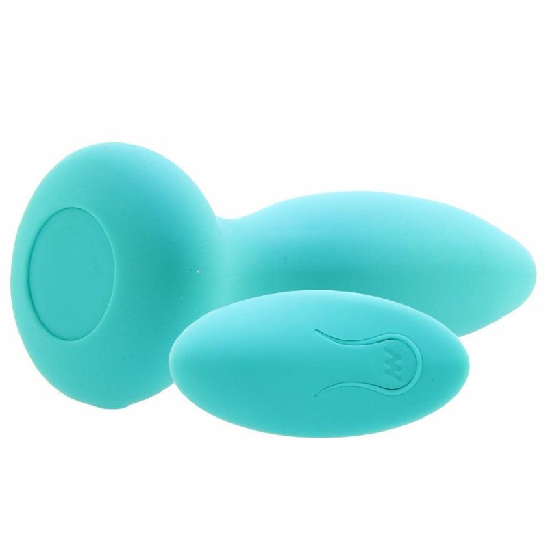 Anal Sex Toys | A-Play Adventurous Thrust Remote Butt Plug In Teal Anal Sex Toys Anal Sex Toys