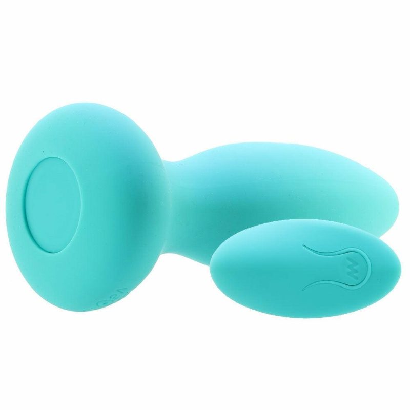 Anal Sex Toys | A-Play Experienced Thrust Remote Butt Plug In Teal Anal Sex Toys Anal Sex Toys