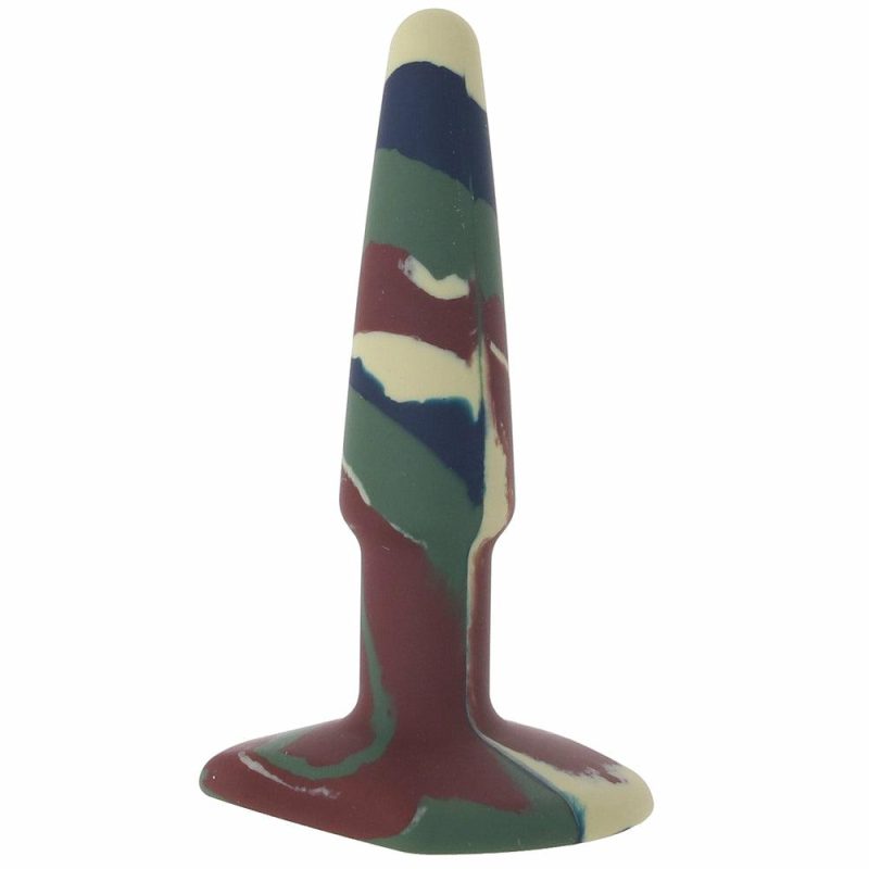 Anal Sex Toys | A-Play Groovy 4 Inch Anal Plug In Camo Anal Sex Toys Anal Sex Toys