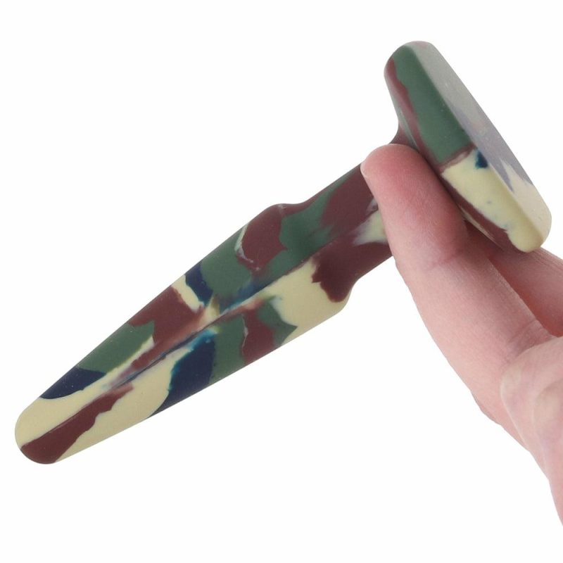 Anal Sex Toys | A-Play Groovy 4 Inch Anal Plug In Camo Anal Sex Toys Anal Sex Toys