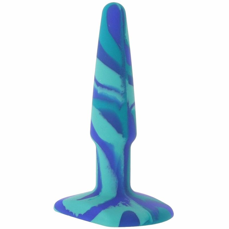 Anal Sex Toys | A-Play Groovy 4 Inch Anal Plug In Ocean Anal Sex Toys Anal Sex Toys