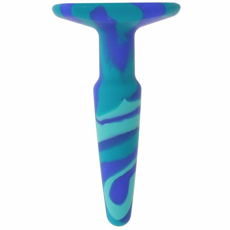 Anal Sex Toys | A-Play Groovy 4 Inch Anal Plug In Ocean Anal Sex Toys Anal Sex Toys