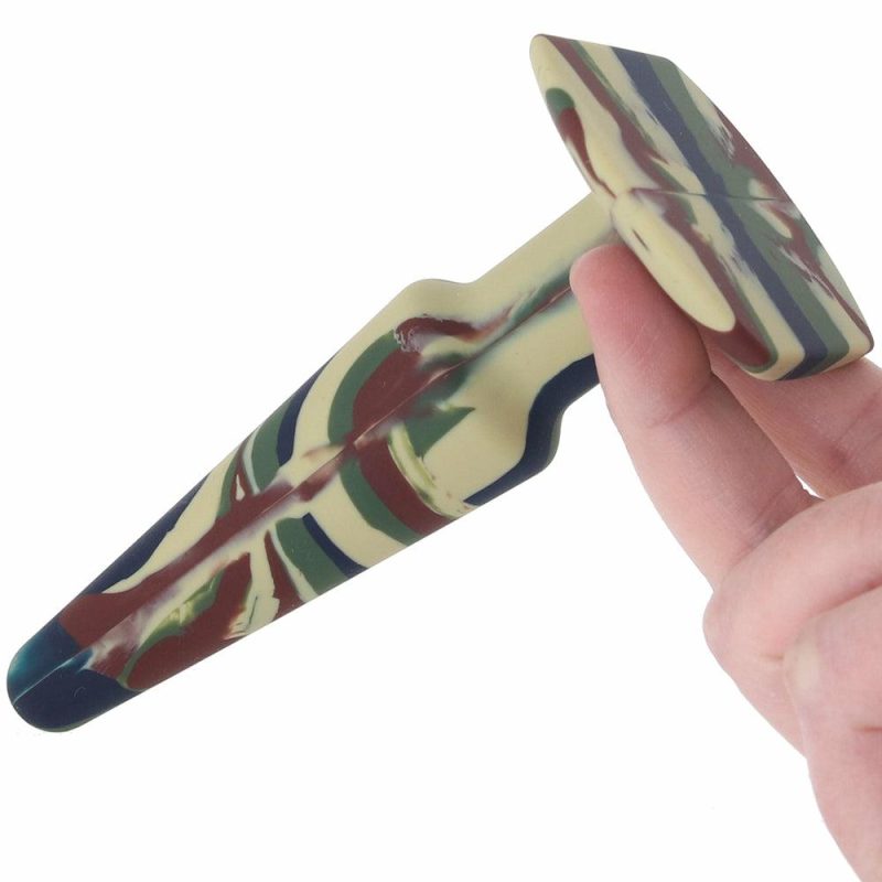 Anal Sex Toys | A-Play Groovy 5 Inch Anal Plug In Camo Anal Sex Toys Anal Sex Toys