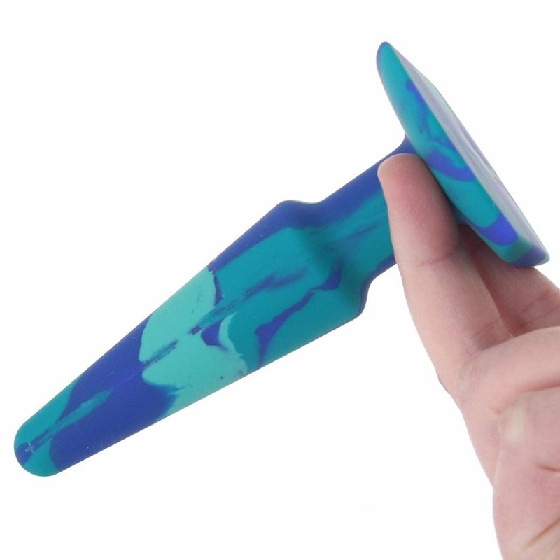 Anal Sex Toys | A-Play Groovy 5 Inch Anal Plug In Ocean Anal Sex Toys Anal Sex Toys