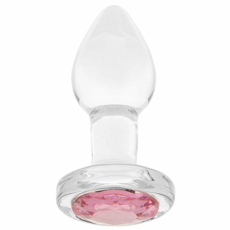 Anal Sex Toys | Adam & Eve Pink Gem Glass Plug In Small Anal Sex Toys Anal Sex Toys