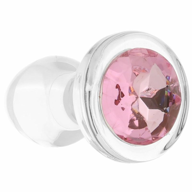 Anal Sex Toys | Adam & Eve Pink Gem Glass Plug In Small Anal Sex Toys Anal Sex Toys