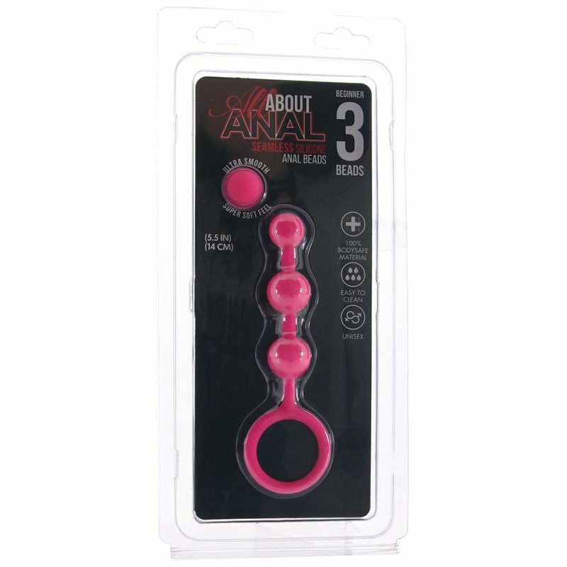 Anal Sex Toys | All About Anal Silicone Triple Beads Anal Sex Toys Anal Sex Toys