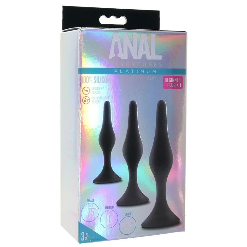 Anal Sex Toys | Anal Adventures Platinum Beginner Plug Kit Anal Sex Toys Anal Sex Toys