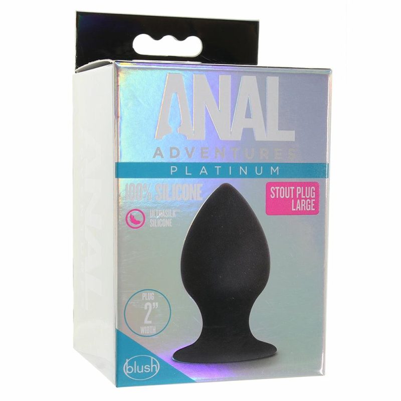 Anal Sex Toys | Anal Adventures Platinum Large Stout Plug Anal Sex Toys Anal Sex Toys