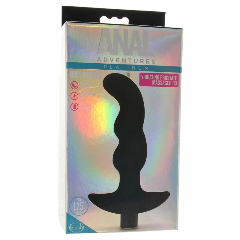 Anal Sex Toys | Anal Adventures Platinum Prostate Massager Vibe #03 Anal Sex Toys Anal Sex Toys