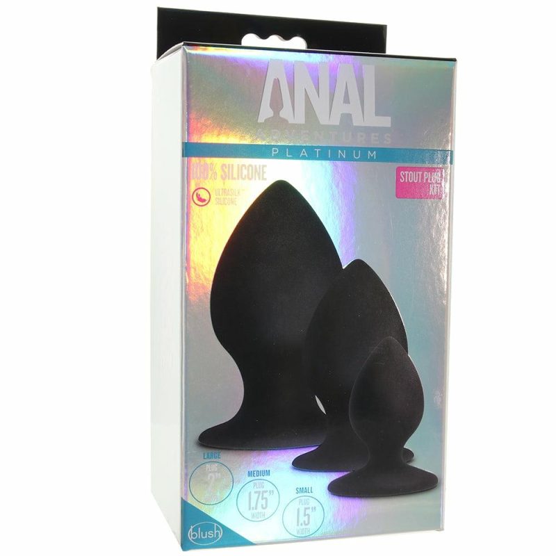 Anal Sex Toys | Anal Adventures Platinum Stout Plug Kit Anal Sex Toys Anal Sex Toys