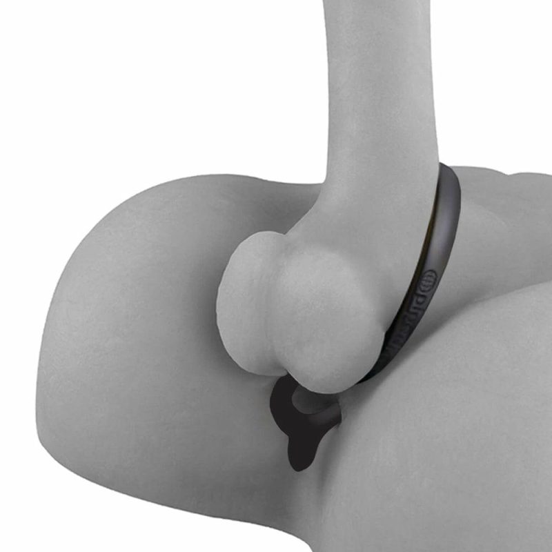 Anal Sex Toys | Anal Fantasy Ass-Gasm Beaded Cock Ring Plug In Black Anal Sex Toys Anal Sex Toys