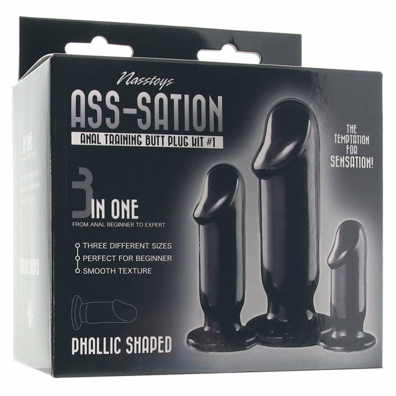 Anal Sex Toys | Ass-Sation Anal Training Butt Plug Kit #1 Anal Sex Toys Anal Sex Toys