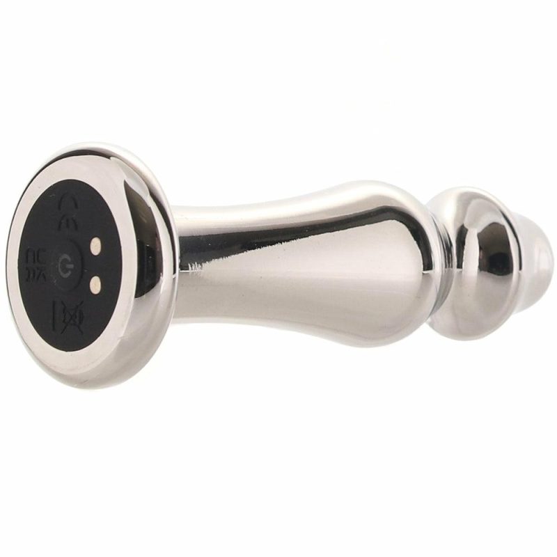 Anal Sex Toys | Ass-Sation Metal Anal Lover Vibe In Silver Anal Sex Toys Anal Sex Toys