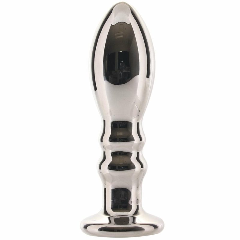 Anal Sex Toys | Ass-Sation Metal Anal Pleaser Vibe In Silver Anal Sex Toys Anal Sex Toys