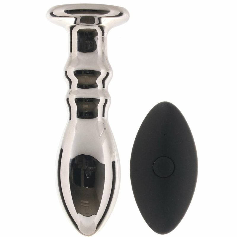 Anal Sex Toys | Ass-Sation Metal Anal Pleaser Vibe In Silver Anal Sex Toys Anal Sex Toys