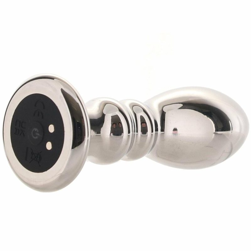 Anal Sex Toys | Ass-Sation Metal Anal Pleaser Vibe In Silver Anal Sex Toys Anal Sex Toys