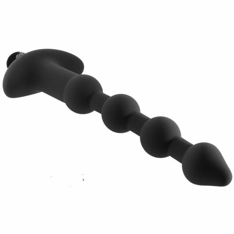 Anal Sex Toys | Bang! Vibrating Anal Beads In Black Anal Sex Toys Anal Sex Toys