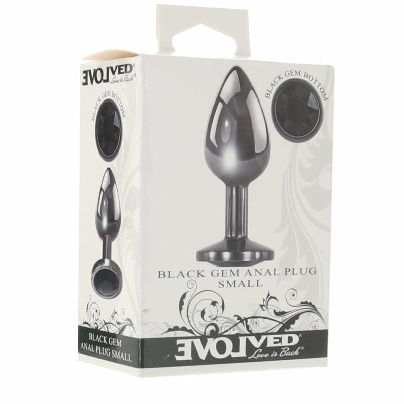 Anal Sex Toys | Black Gem Anal Plug In Small Anal Sex Toys Anal Sex Toys