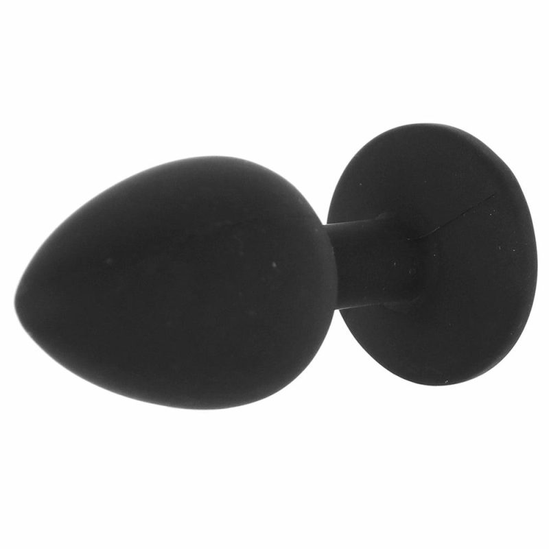 Anal Sex Toys | Black & White Silicone Butt Plug Anal Sex Toys Anal Sex Toys