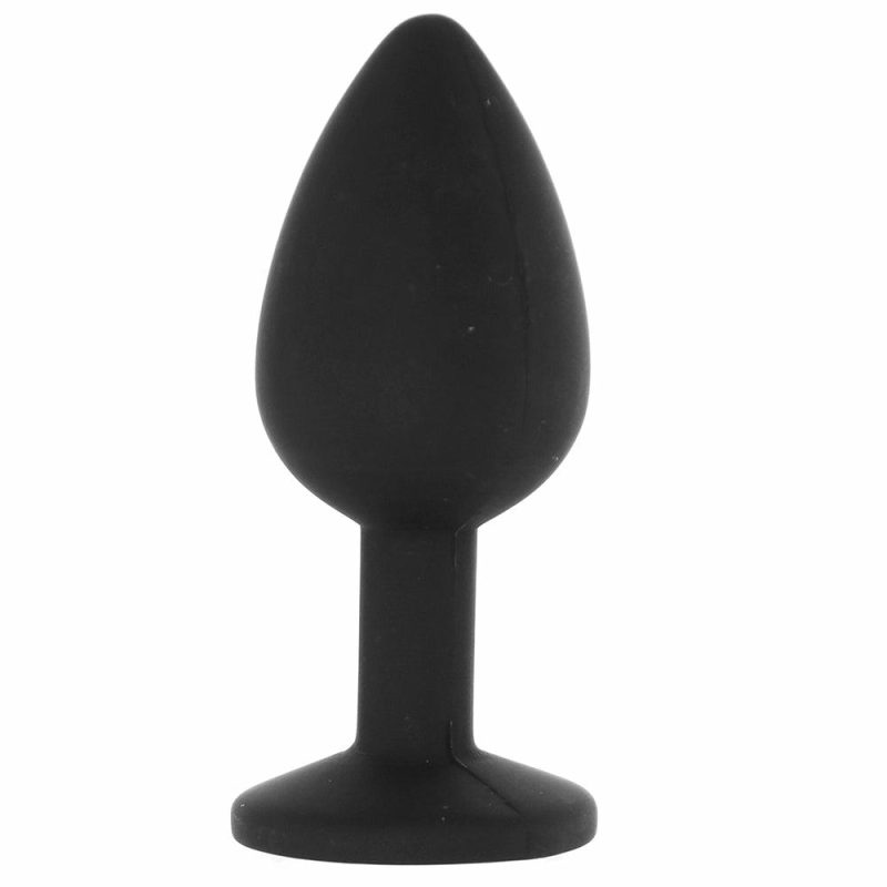 Anal Sex Toys | Black & White Silicone Butt Plug Anal Sex Toys Anal Sex Toys