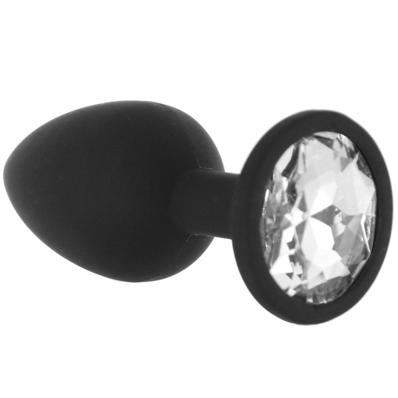 Anal Sex Toys | Black & White Silicone Butt Plug Anal Sex Toys Anal Sex Toys