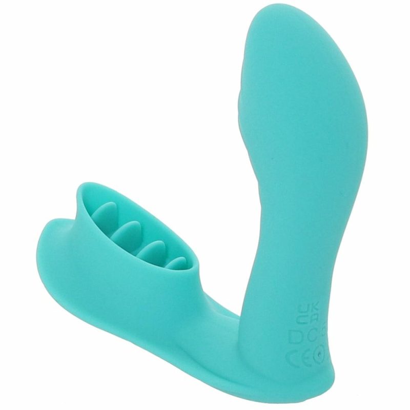 Anal Sex Toys | Blaze Remote Satisfier Vibe In Aqua Anal Sex Toys Anal Sex Toys