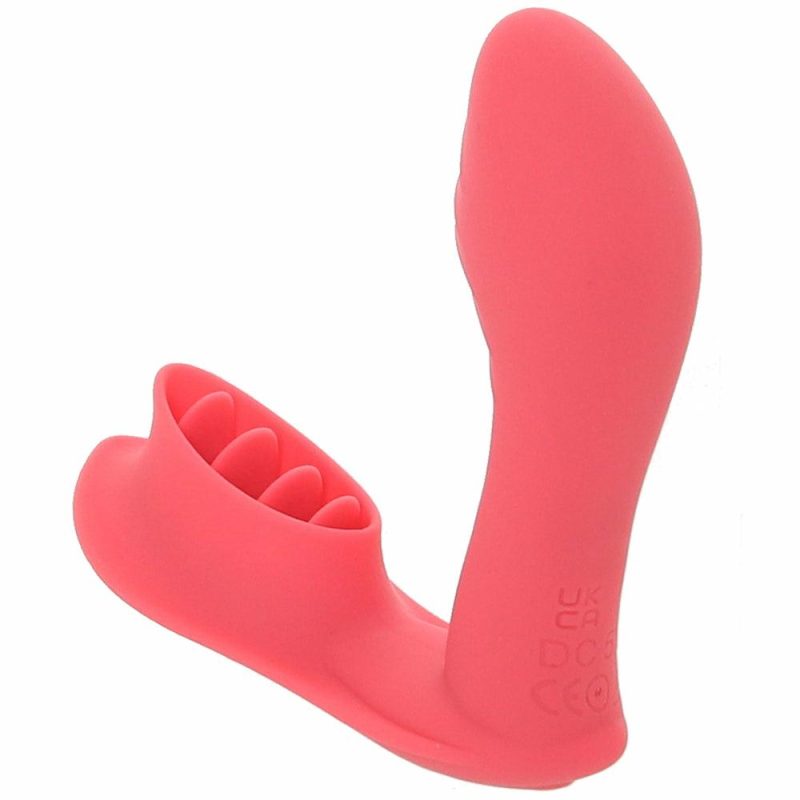 Anal Sex Toys | Blaze Remote Satisfier Vibe In Coral Anal Sex Toys Anal Sex Toys