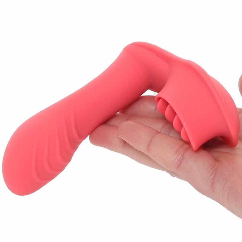 Anal Sex Toys | Blaze Remote Satisfier Vibe In Coral Anal Sex Toys Anal Sex Toys