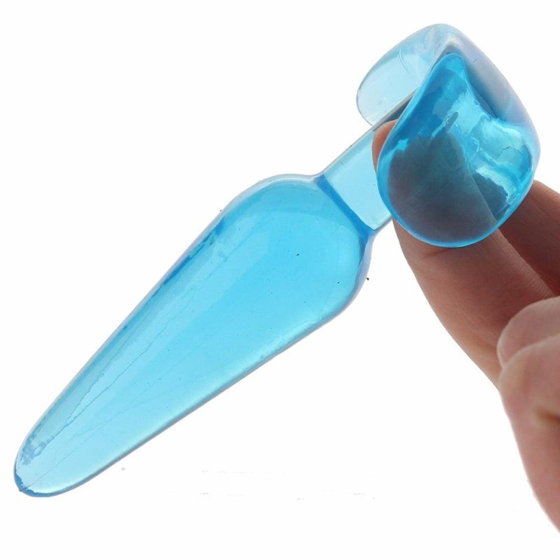 Anal Sex Toys | Blue Line 4.25 Inch Slim Tapered Butt Plug Anal Sex Toys Anal Sex Toys