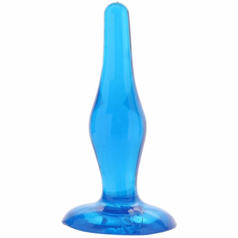 Anal Sex Toys | Blue Line 4.75 Inch Easy Insertion Plug Anal Sex Toys Anal Sex Toys