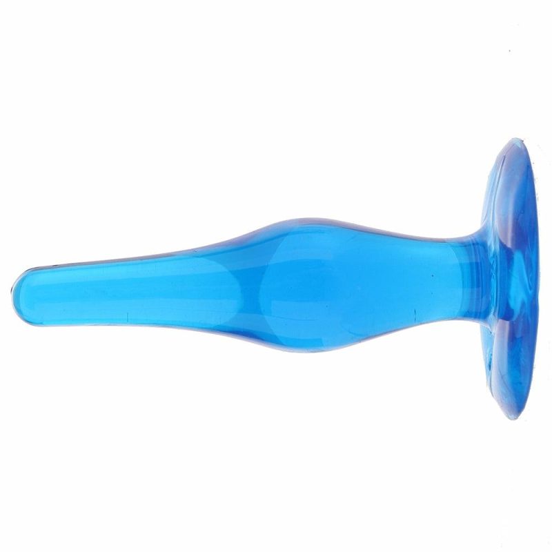 Anal Sex Toys | Blue Line 4.75 Inch Easy Insertion Plug Anal Sex Toys Anal Sex Toys