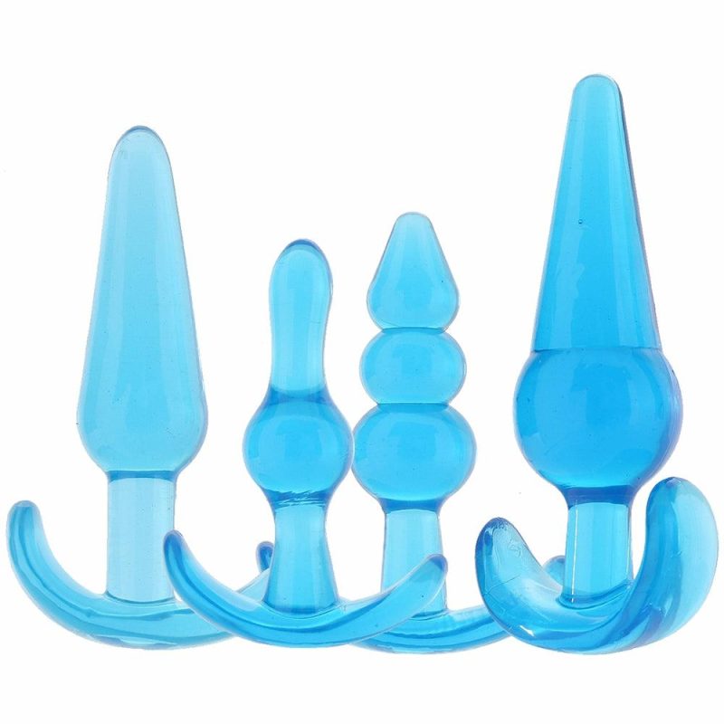 Anal Sex Toys | Blue Line 4 Piece Anal Training Set Anal Sex Toys Anal Sex Toys