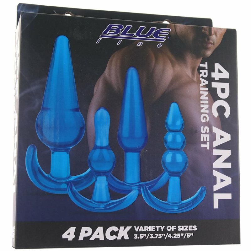 Anal Sex Toys | Blue Line 4 Piece Anal Training Set Anal Sex Toys Anal Sex Toys