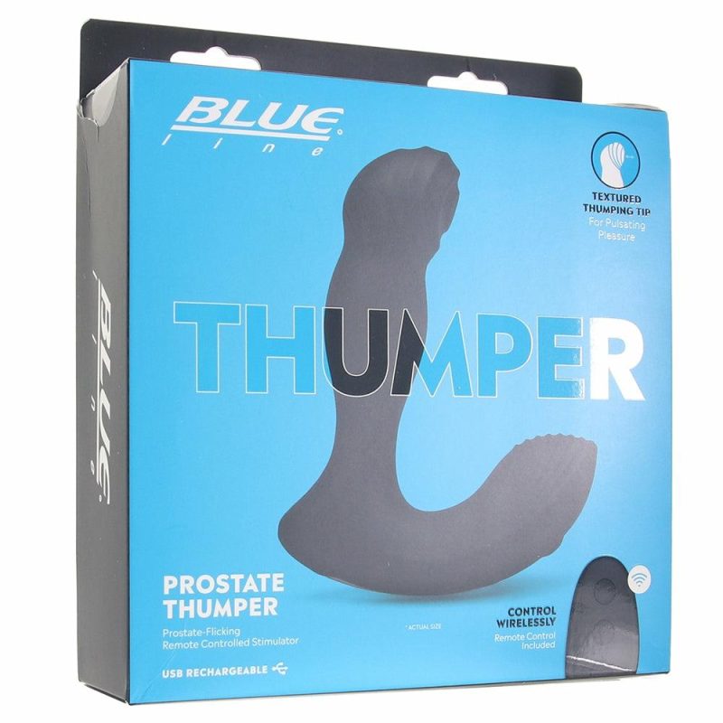 Anal Sex Toys | Blue Line Thumper Prostate Stimulator Anal Sex Toys Anal Sex Toys