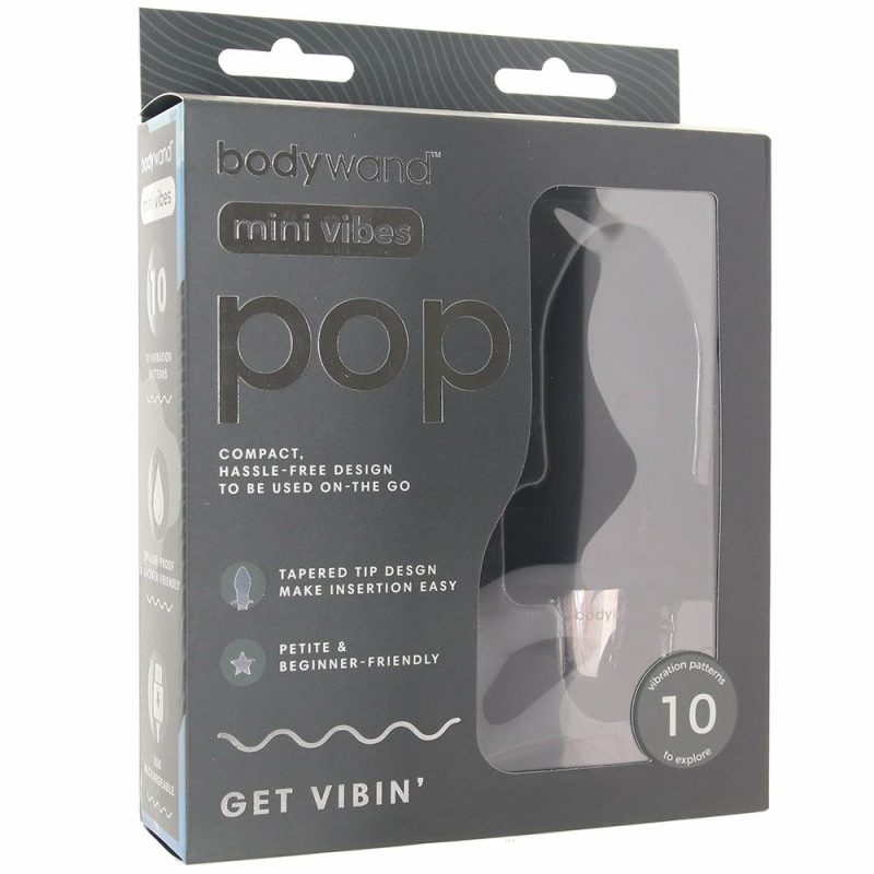 Anal Sex Toys | Bodywand Mini Vibes Pop Plug Anal Sex Toys Anal Sex Toys