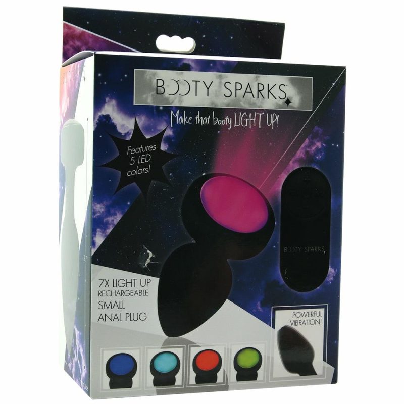 Anal Sex Toys | Booty Sparks 7X Light Up Butt Plug In Small Anal Sex Toys Anal Sex Toys