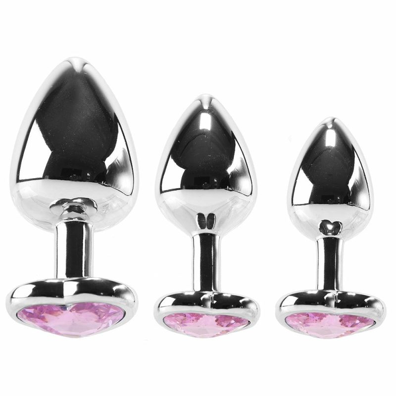 Anal Sex Toys | Booty Sparks Heart Gem Anal Plug Set Anal Sex Toys Anal Sex Toys