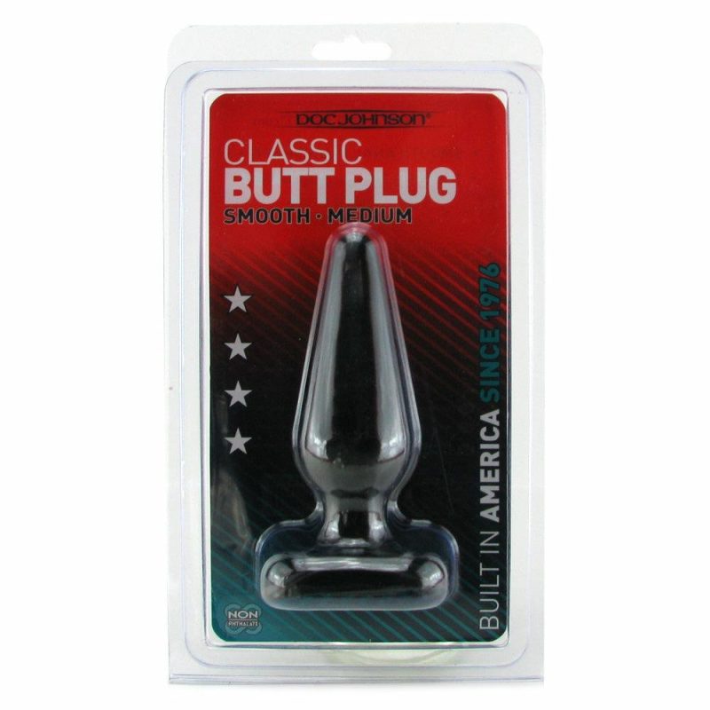 Anal Sex Toys | Butt Plug Medium In Black Anal Sex Toys Anal Sex Toys