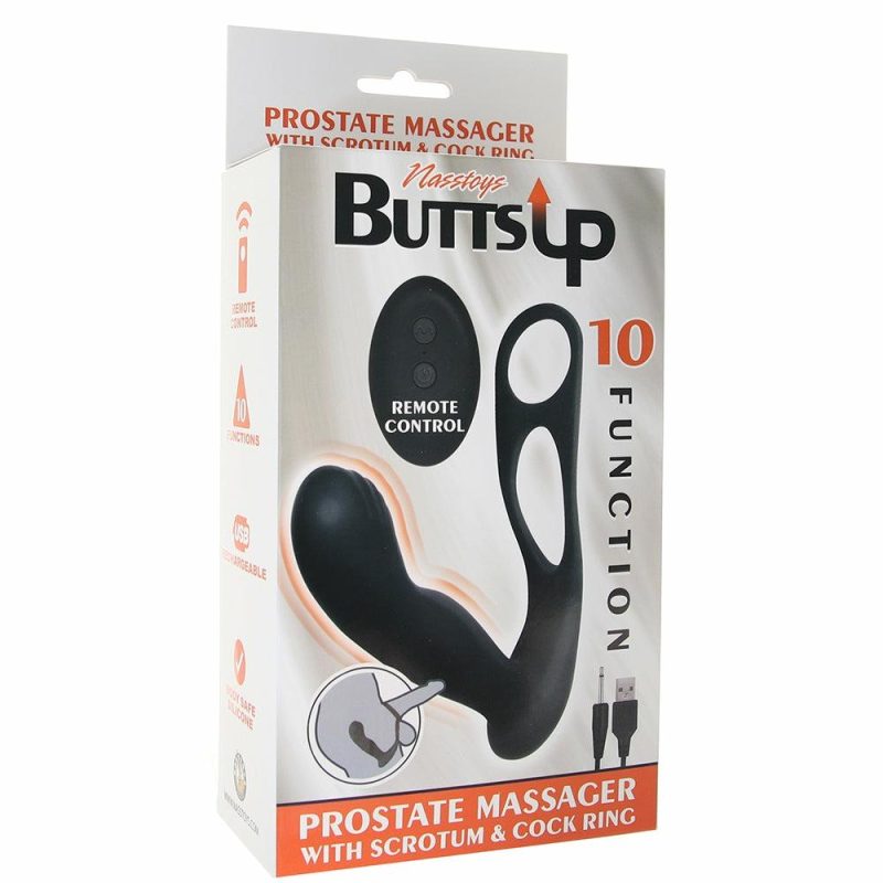 Anal Sex Toys | Butts Up Prostate Massager With Scrotum & C-Ring Anal Sex Toys Anal Sex Toys