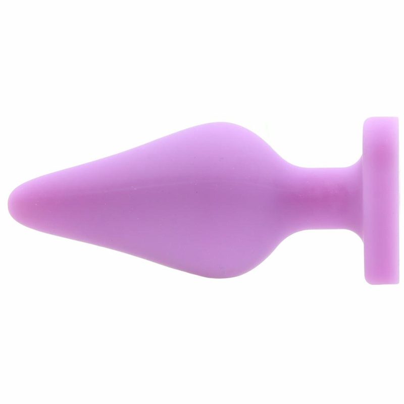 Anal Sex Toys | Candy Hearts Fk Me Medium Butt Plug In Purple Anal Sex Toys Anal Sex Toys