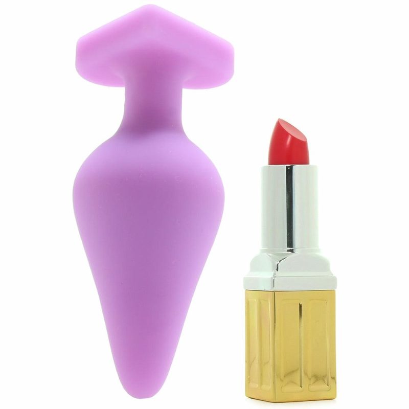 Anal Sex Toys | Candy Hearts Fk Me Medium Butt Plug In Purple Anal Sex Toys Anal Sex Toys