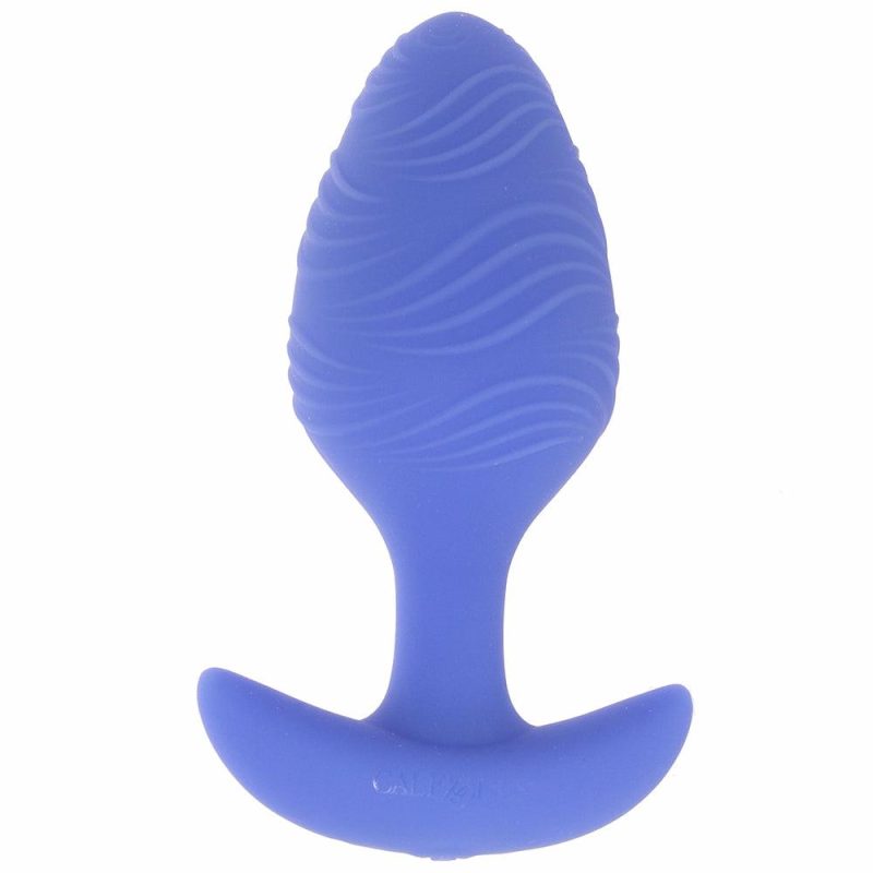 Anal Sex Toys | Cheeky Large Glow-In-The-Dark Vibrating Butt Plug In Blue Anal Sex Toys Anal Sex Toys