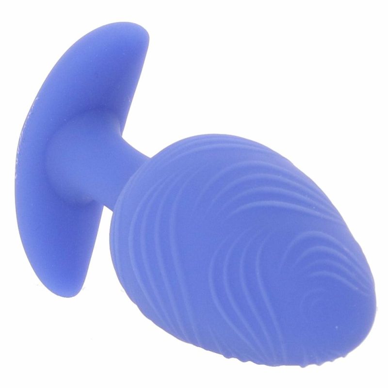 Anal Sex Toys | Cheeky Large Glow-In-The-Dark Vibrating Butt Plug In Blue Anal Sex Toys Anal Sex Toys