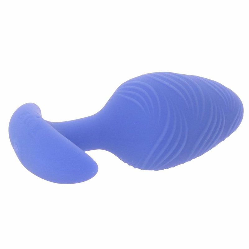 Anal Sex Toys | Cheeky Large Glow-In-The-Dark Vibrating Butt Plug In Blue Anal Sex Toys Anal Sex Toys