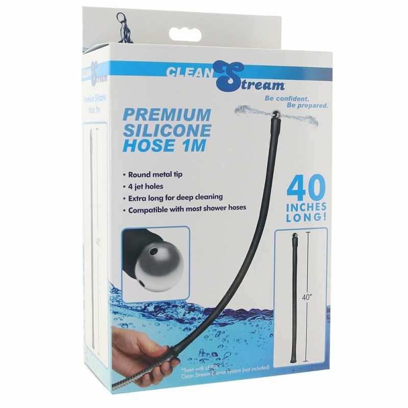 Anal Sex Toys | Clean Stream Premium Silicone Hose In 3.3’/1M Anal Sex Toys Anal Sex Toys