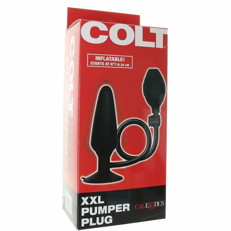 Anal Sex Toys | Colt Xxl Pumper Plug In Black Anal Sex Toys Anal Sex Toys