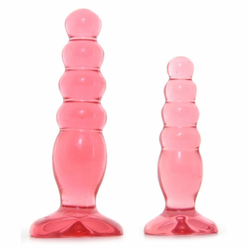 Anal Sex Toys | Crystal Jellies Anal Delight Trainer Kit In Pink Anal Sex Toys Anal Sex Toys